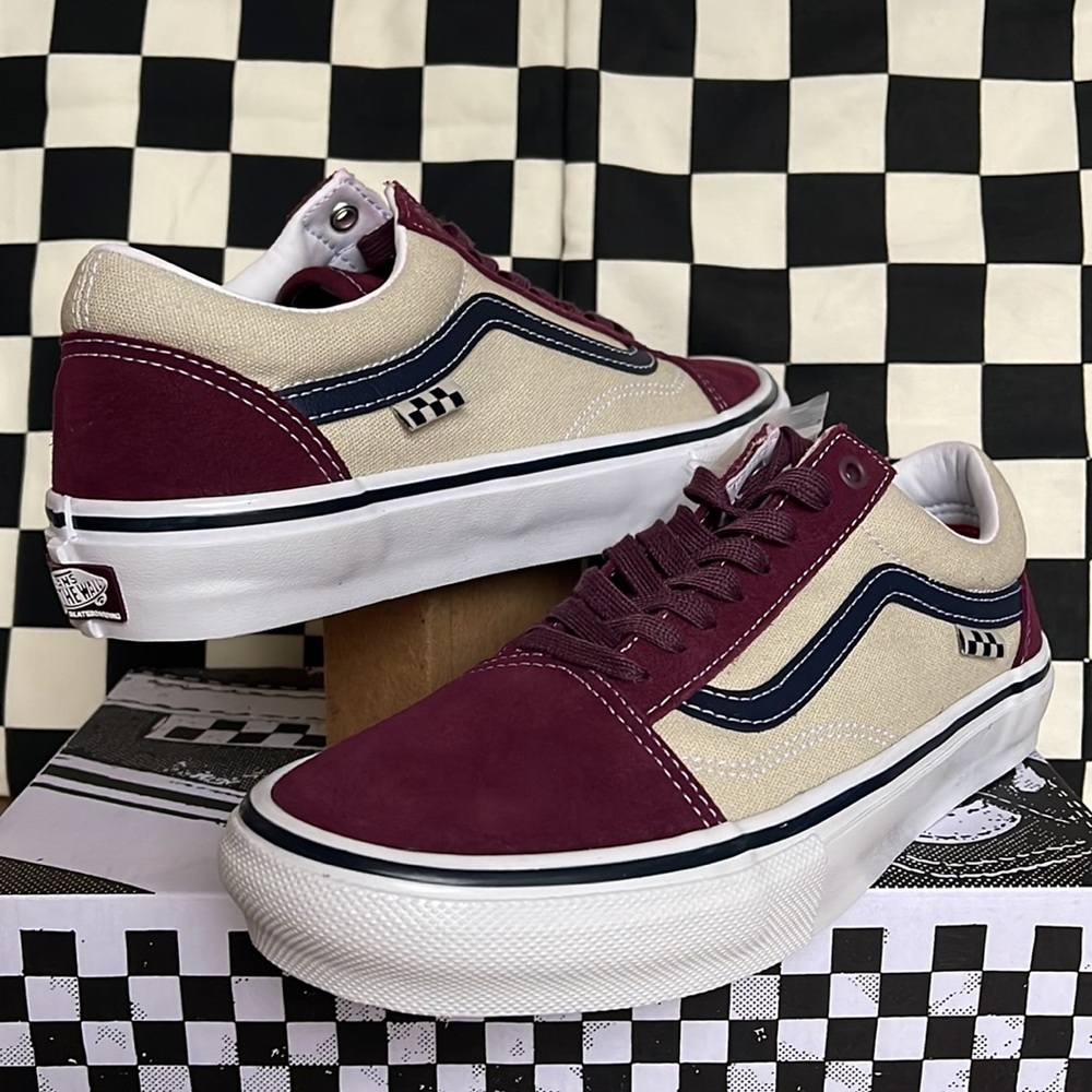 Vans Skate Old Skool Mauve Wine Men’s sneakers - Picture 9 of 16